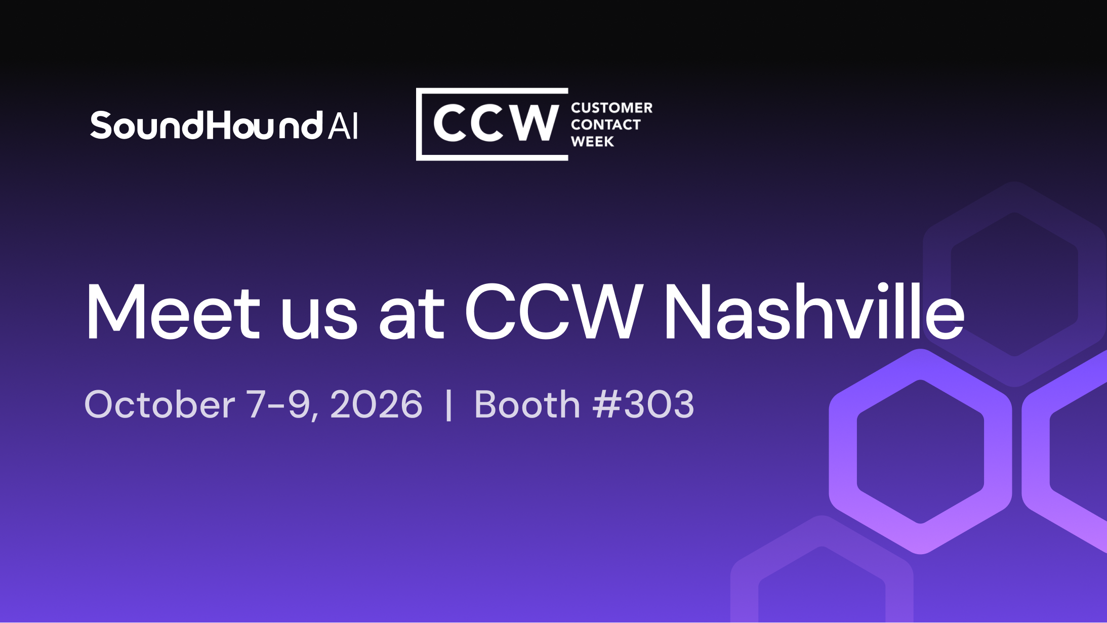 Meet us at CCW Nashville