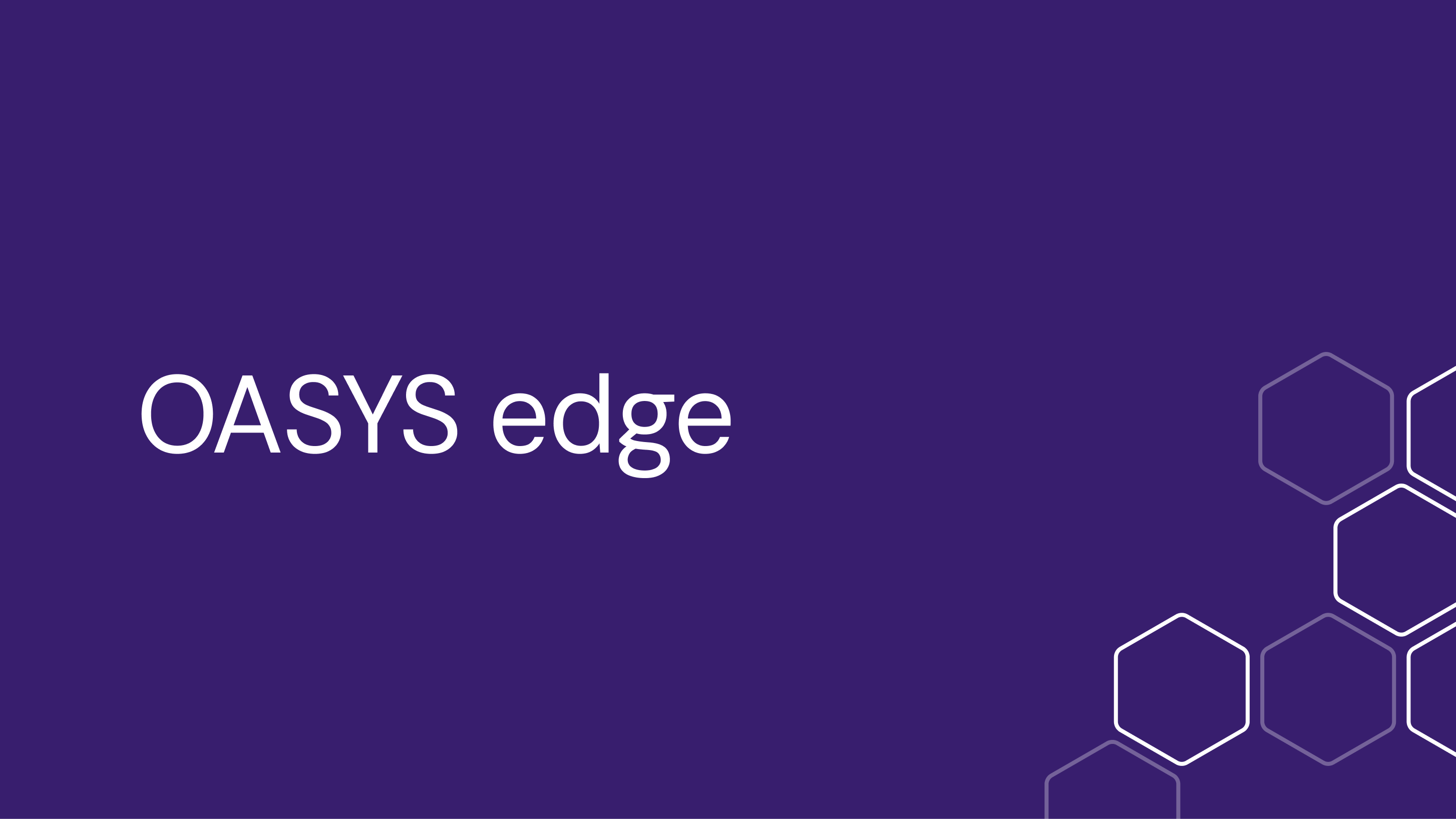 OASYS Edge: embedding agentic intelligence into vehicles and smart devices
