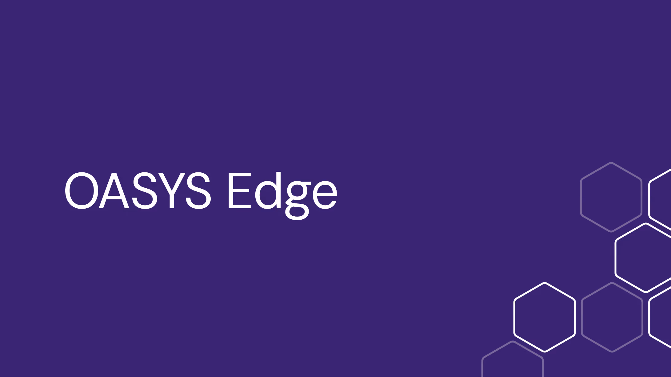 OASYS Edge: embedding agentic intelligence into vehicles and smart devices