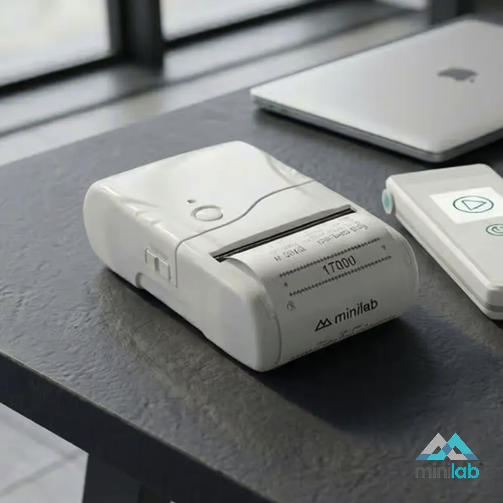 Impresión térmica Bluetooth — Minilab IQ Pro