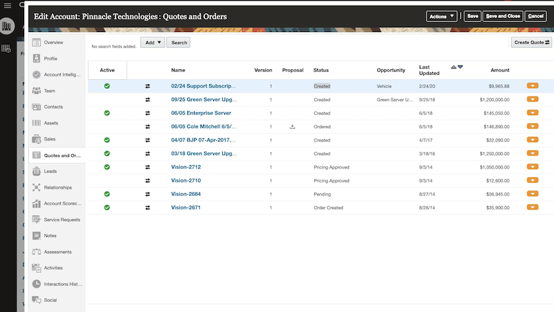 Oracle CPQ