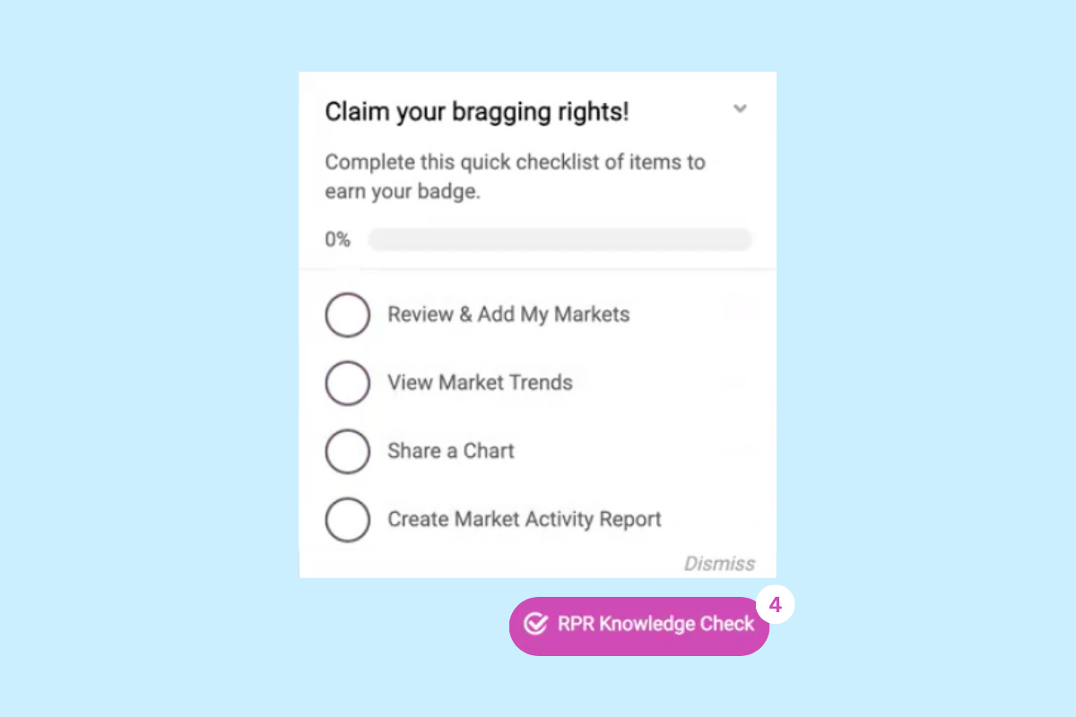 The checklist RPR added in their Knowledge Center.