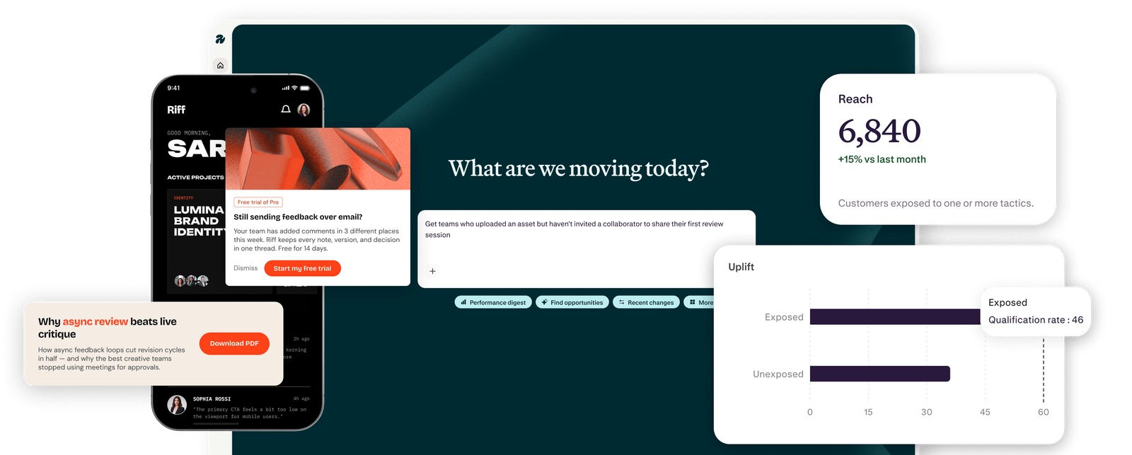 Appcues product screenshot