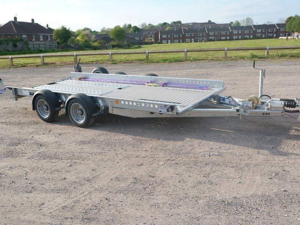 Car transporter trailer for hire from M Barnes
