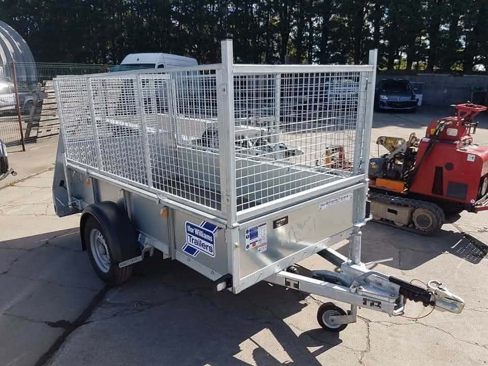 Caged trailer for hire from M Barnes