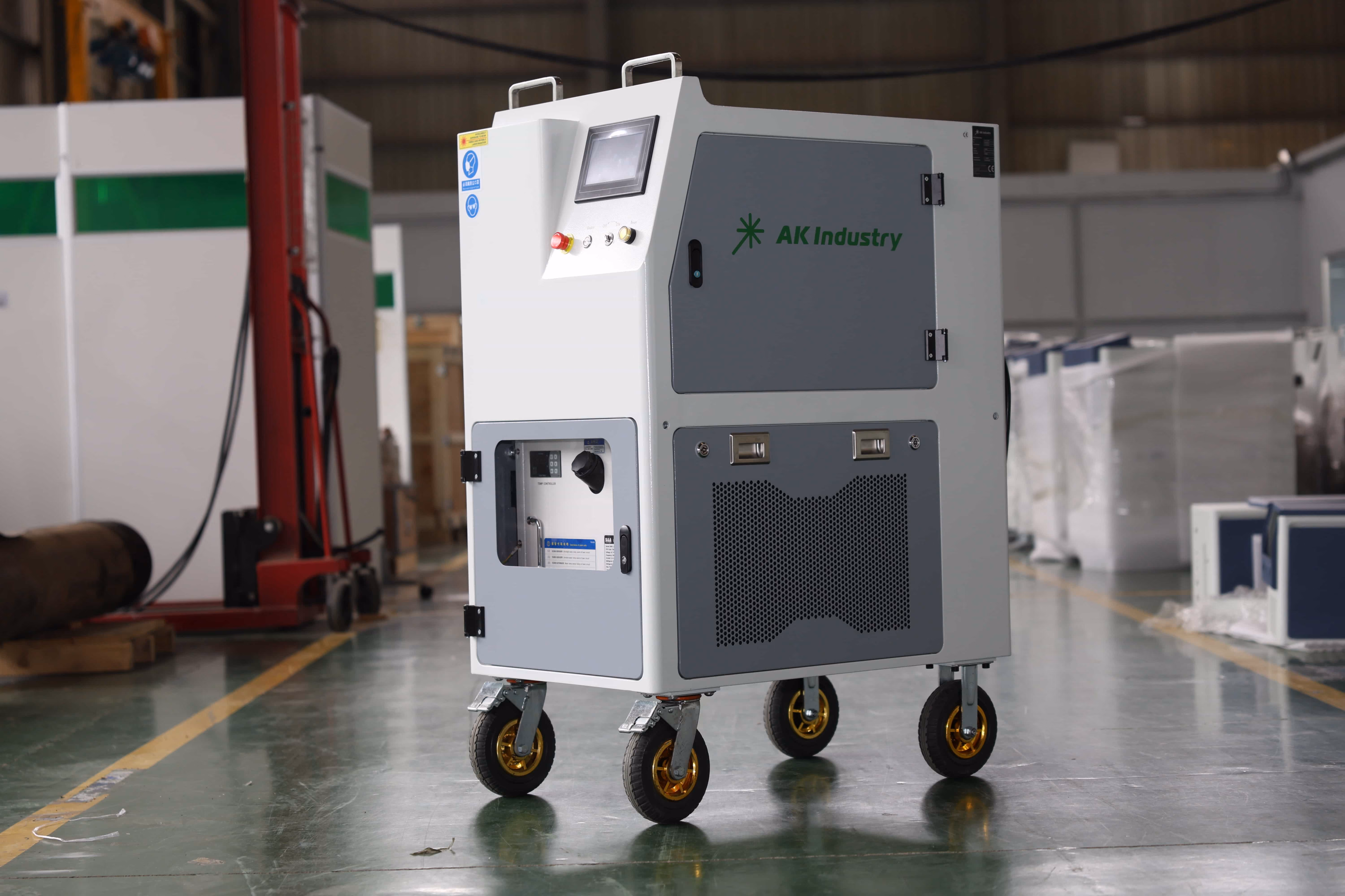 Laserreinigungsanlage mit Dauerstrichlaser