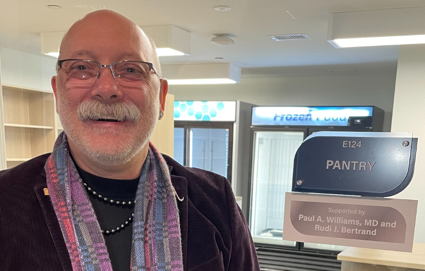 Long-Time Food Outreach Donor and Volunteer, Rudi Bertrand, Takes a Look Back
