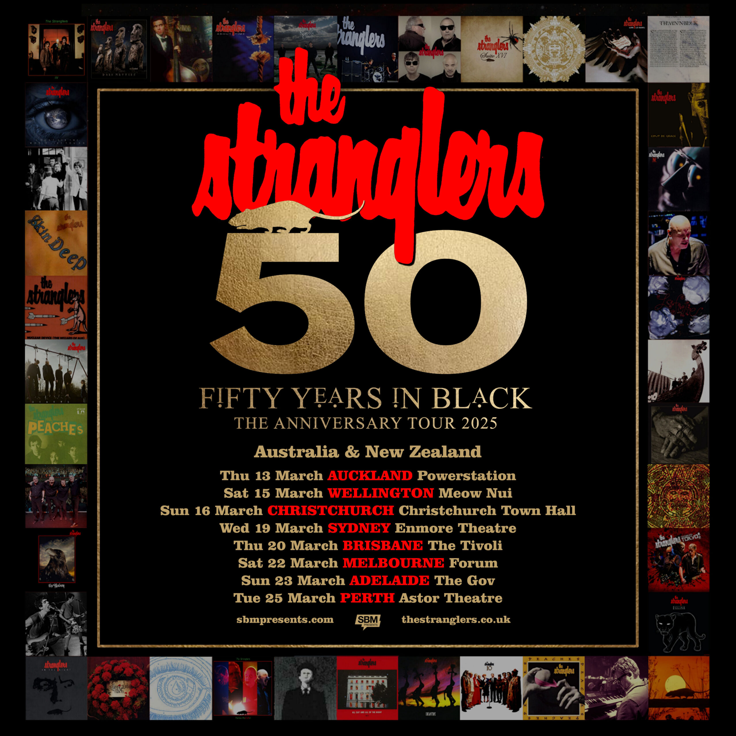 The Stranglers tour poster