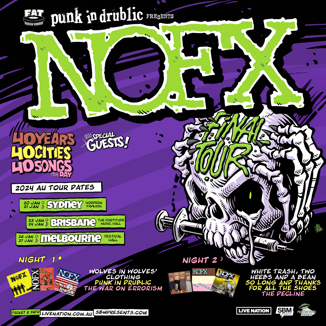NOFX tour poster