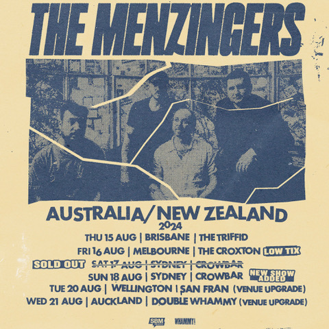 The Menzingers tour poster
