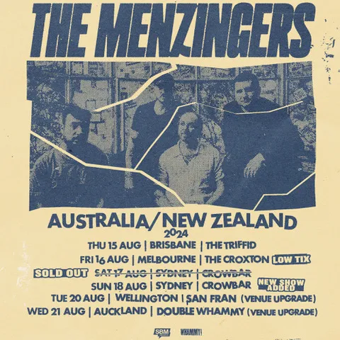 The Menzingers tour poster