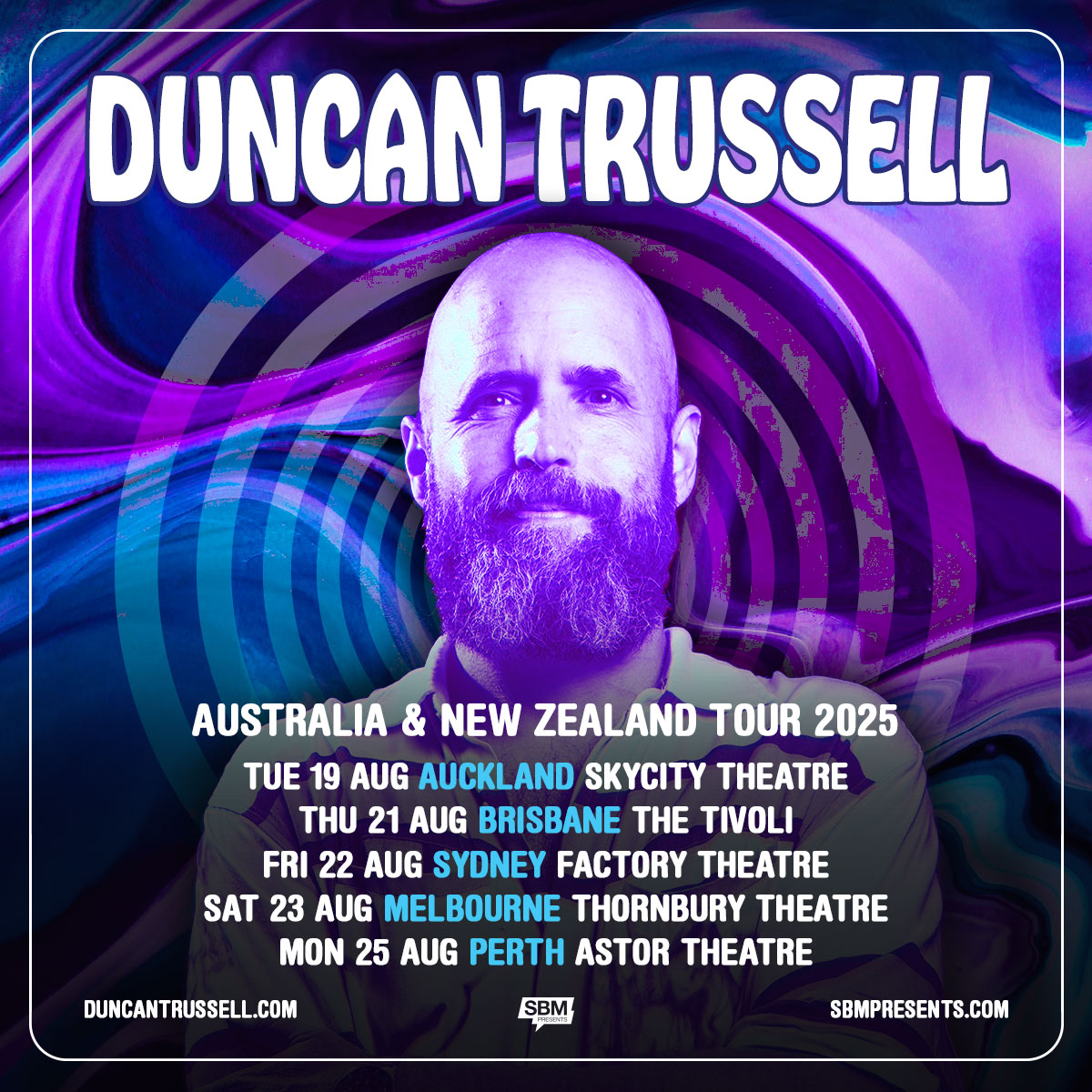Duncan Trussell tour poster