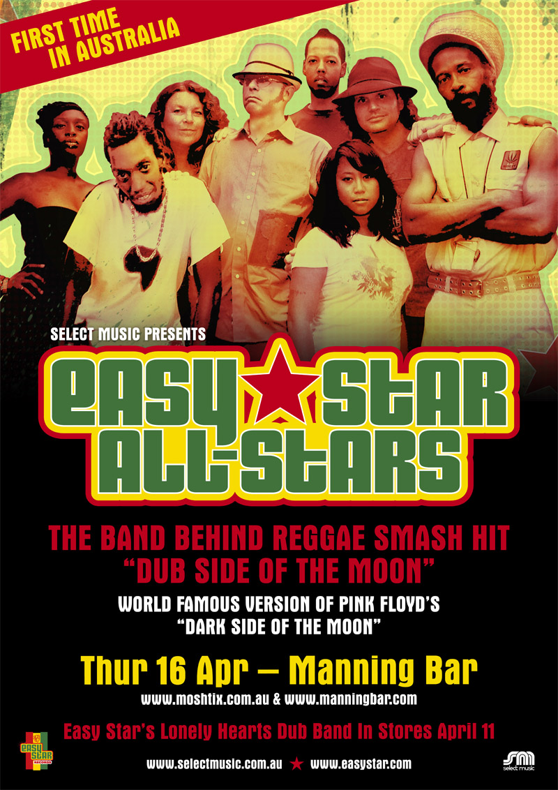 Easy Star All-Stars tour poster