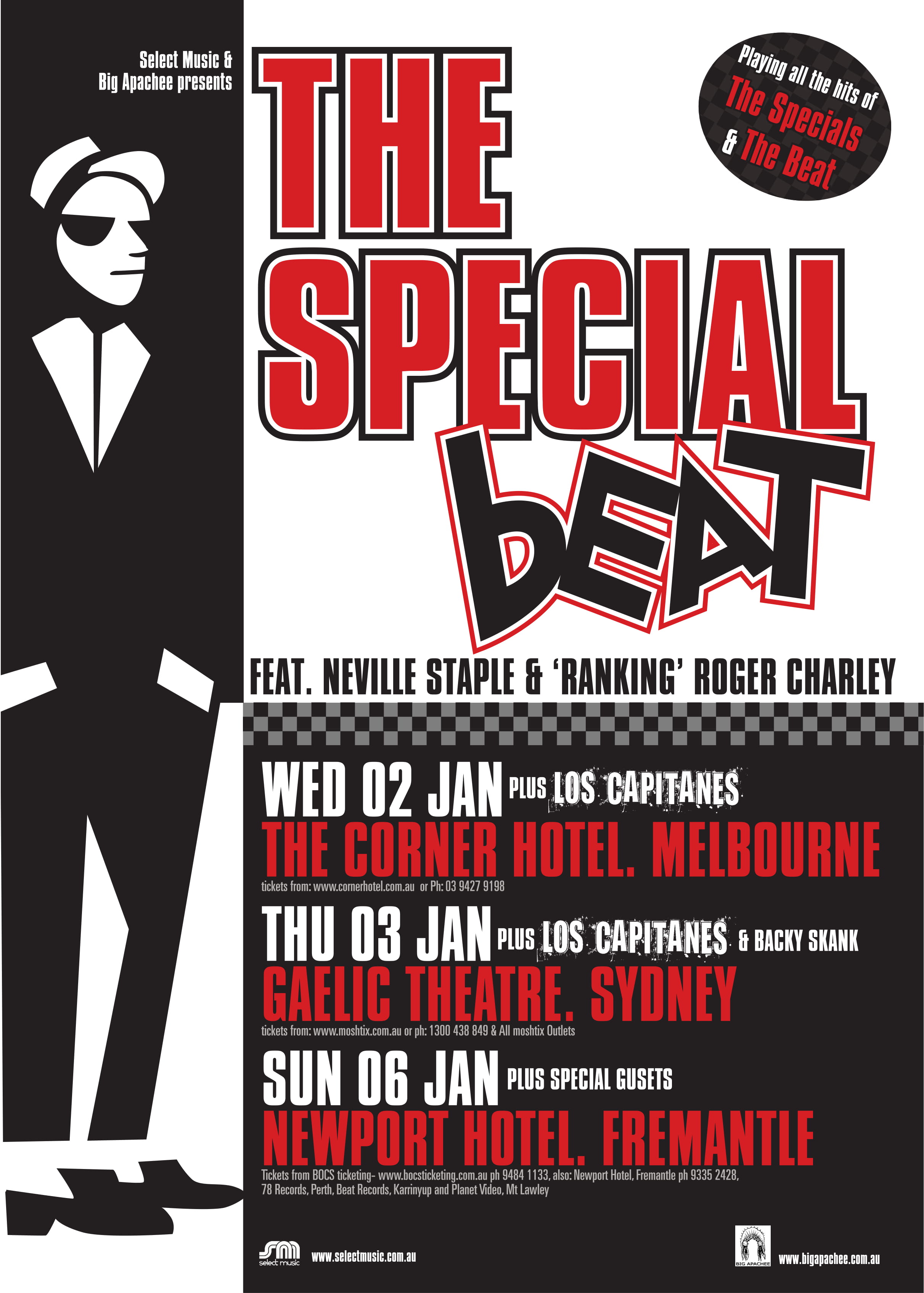 The Special Beat tour poster