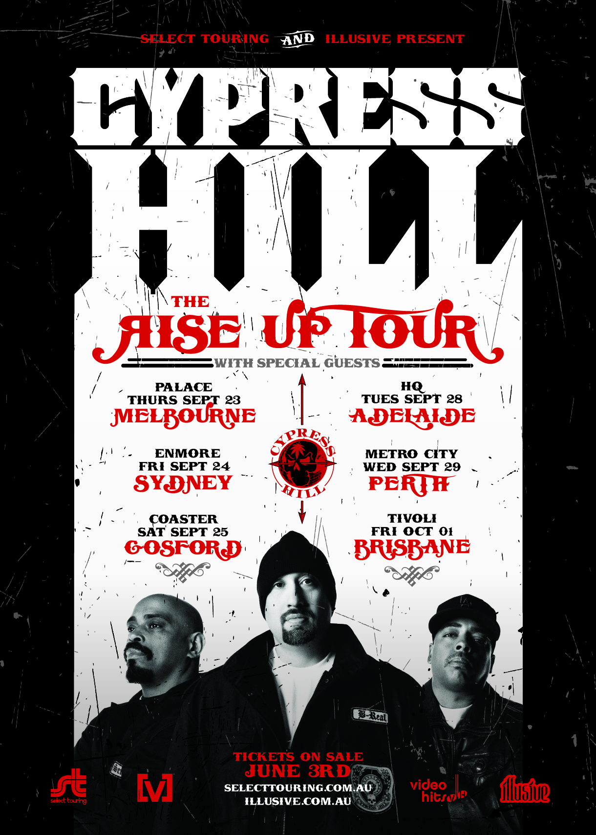 Cypress Hill tour poster
