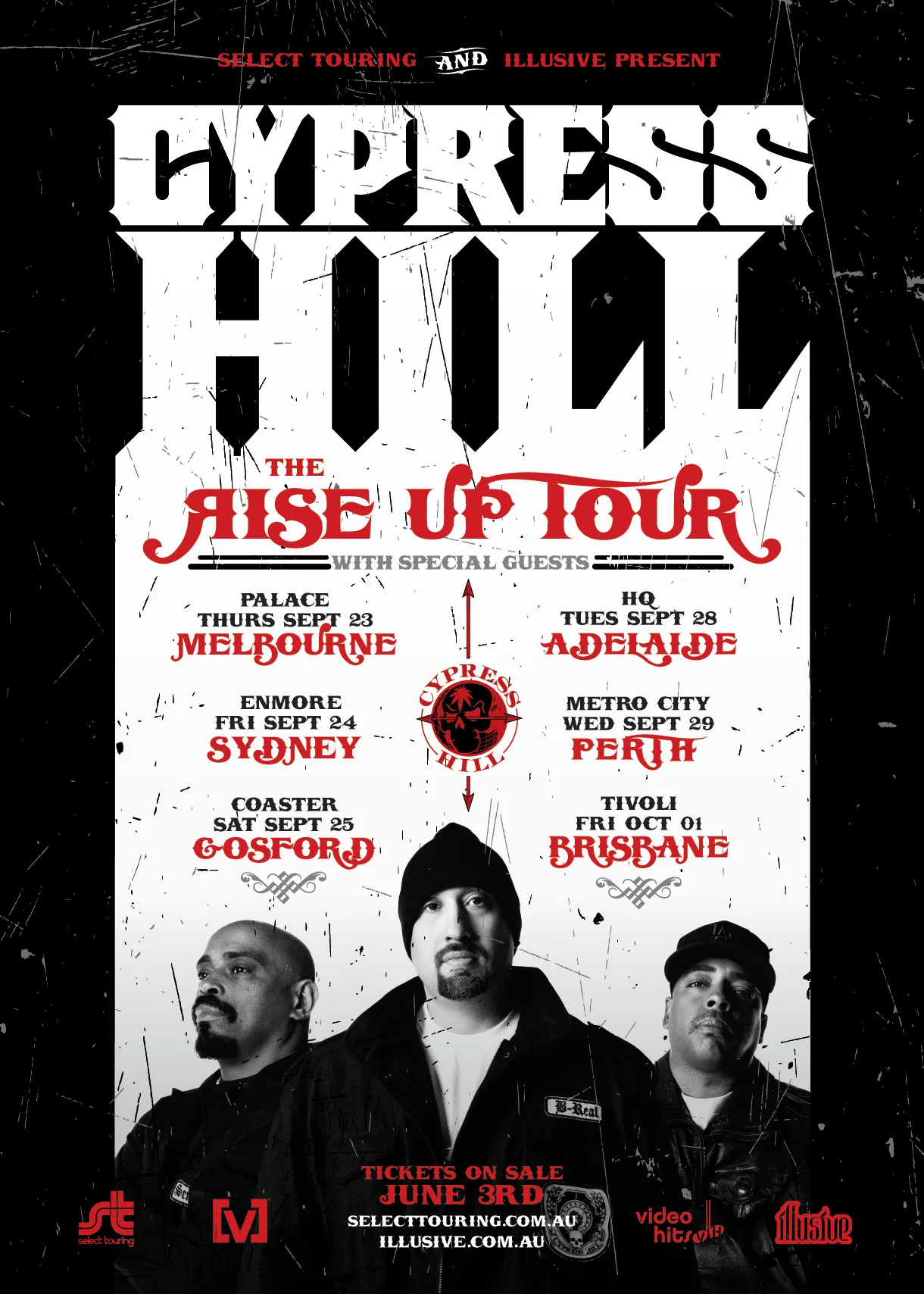 Cypress Hill tour poster