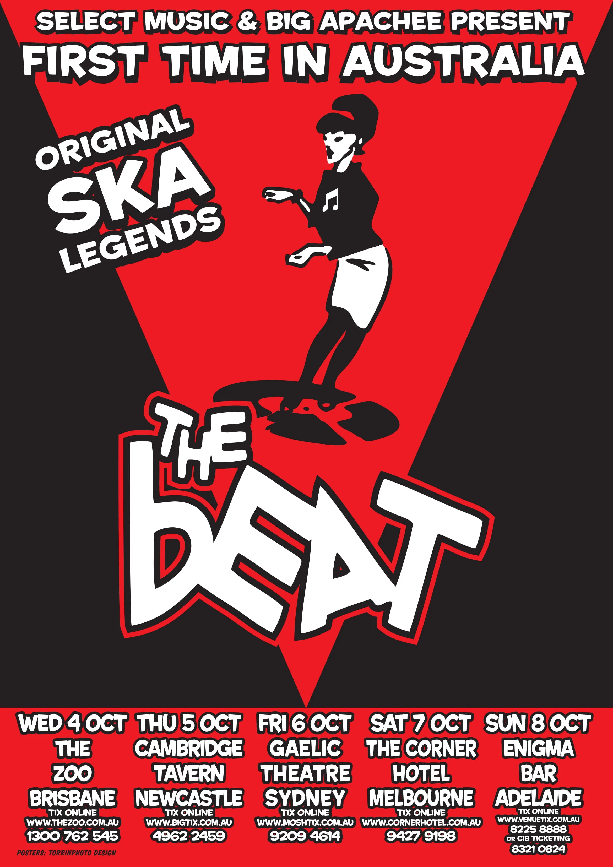 The Beat tour poster