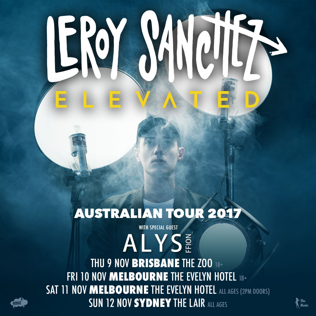 Leroy Sanchez tour poster