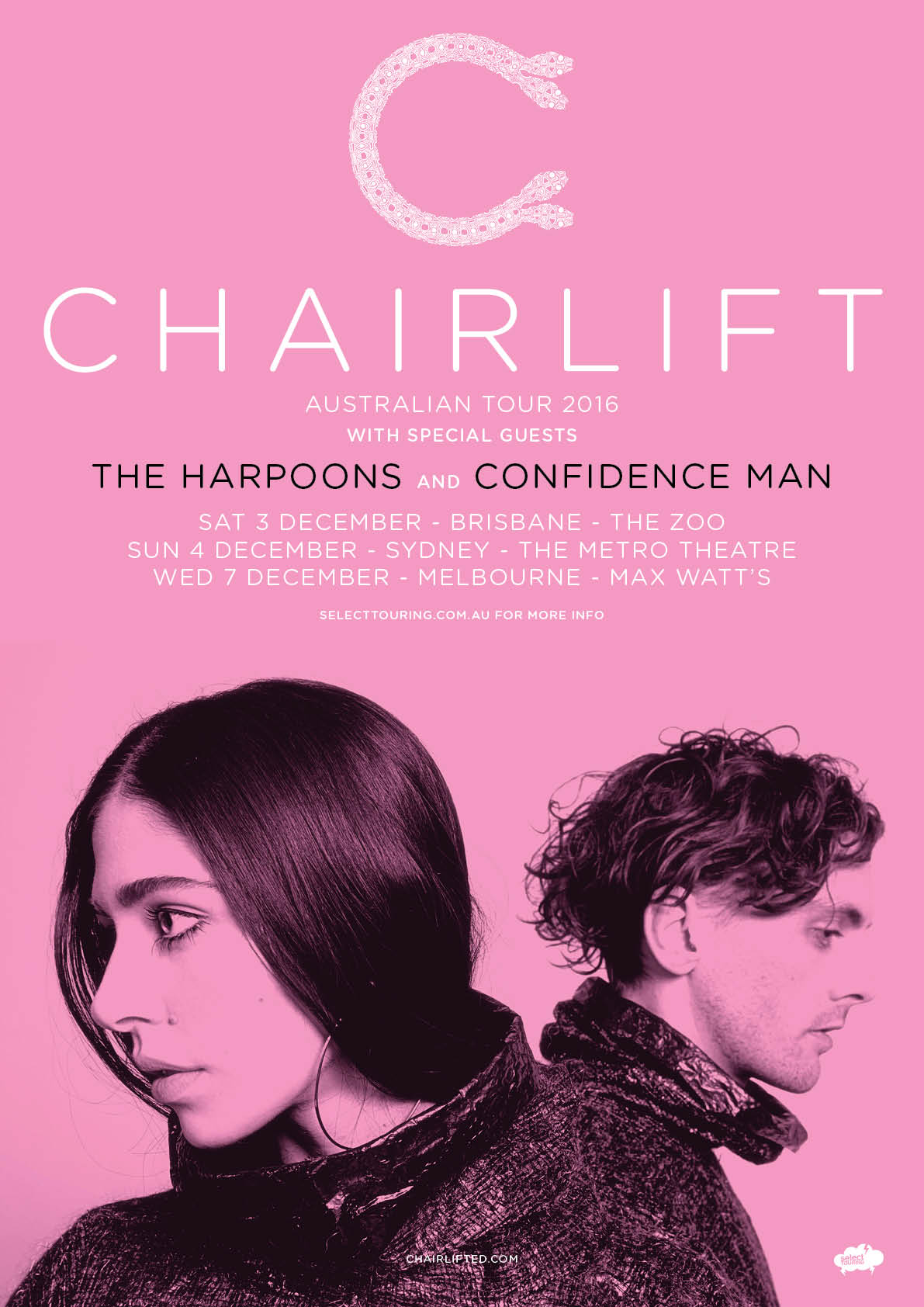 Chairlift tour poster