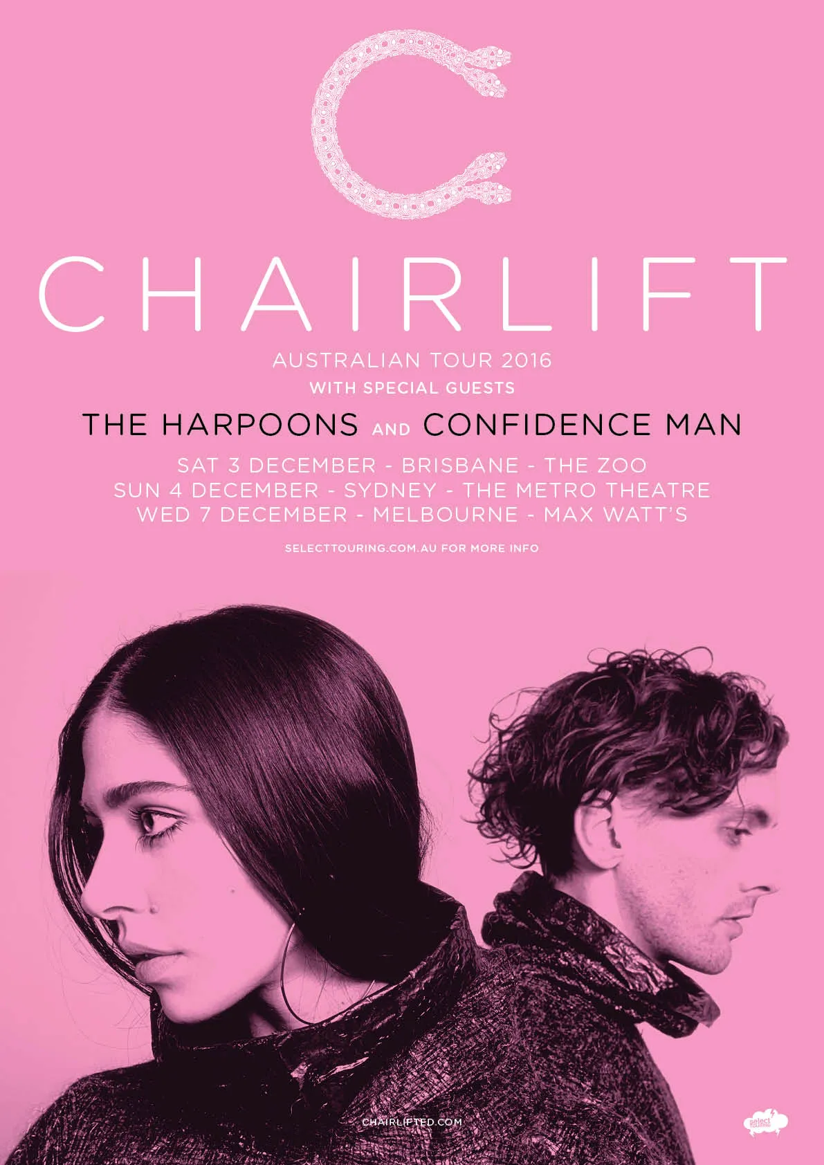 Chairlift tour poster