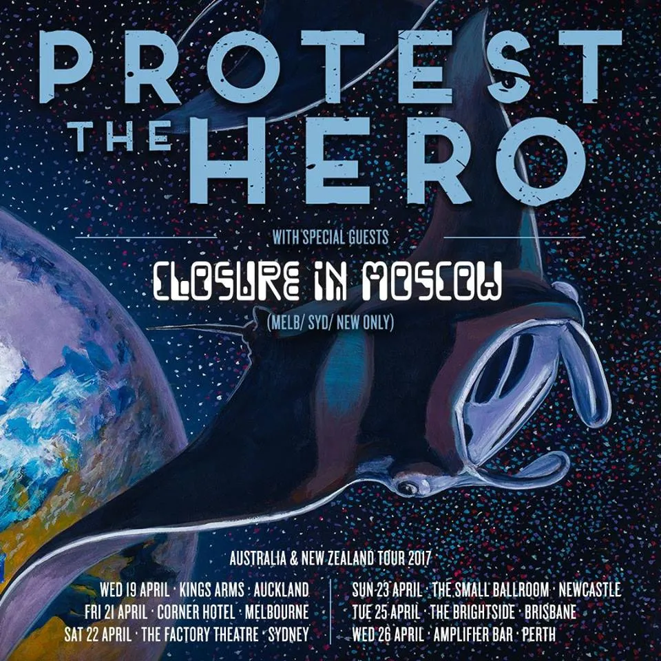 Protest The Hero tour poster
