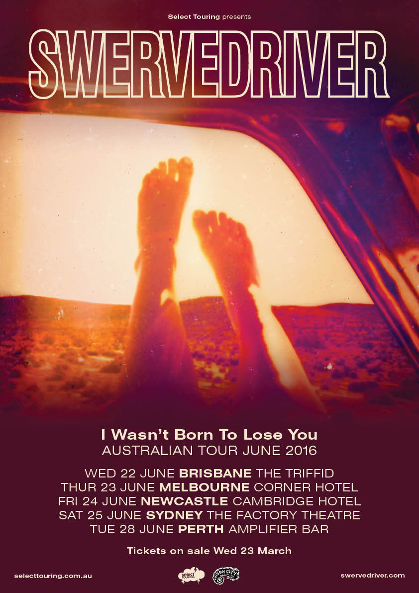 Swervedriver tour poster