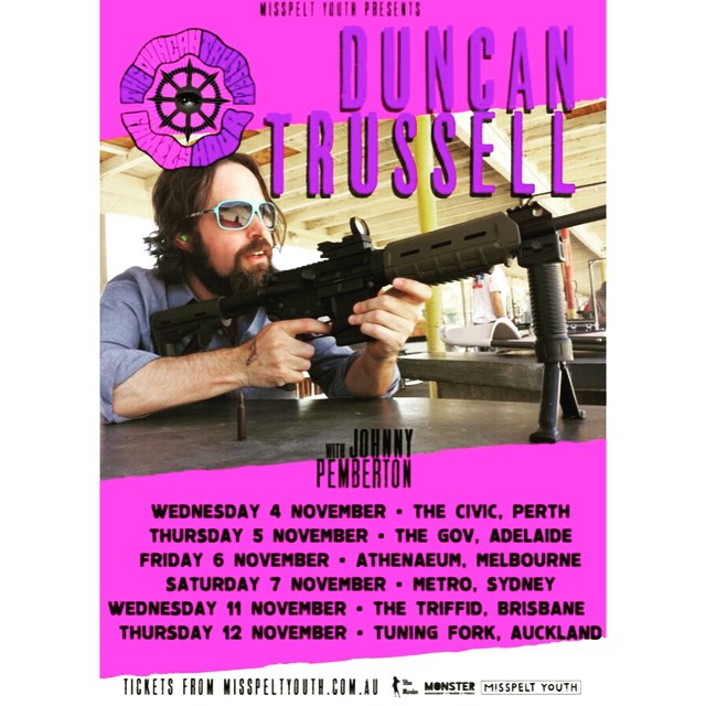 Duncan Trussell tour poster