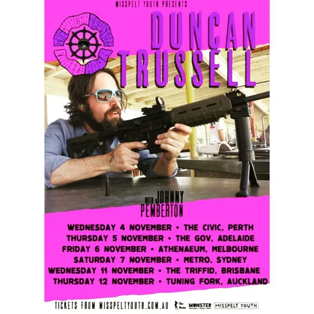 Duncan Trussell tour poster