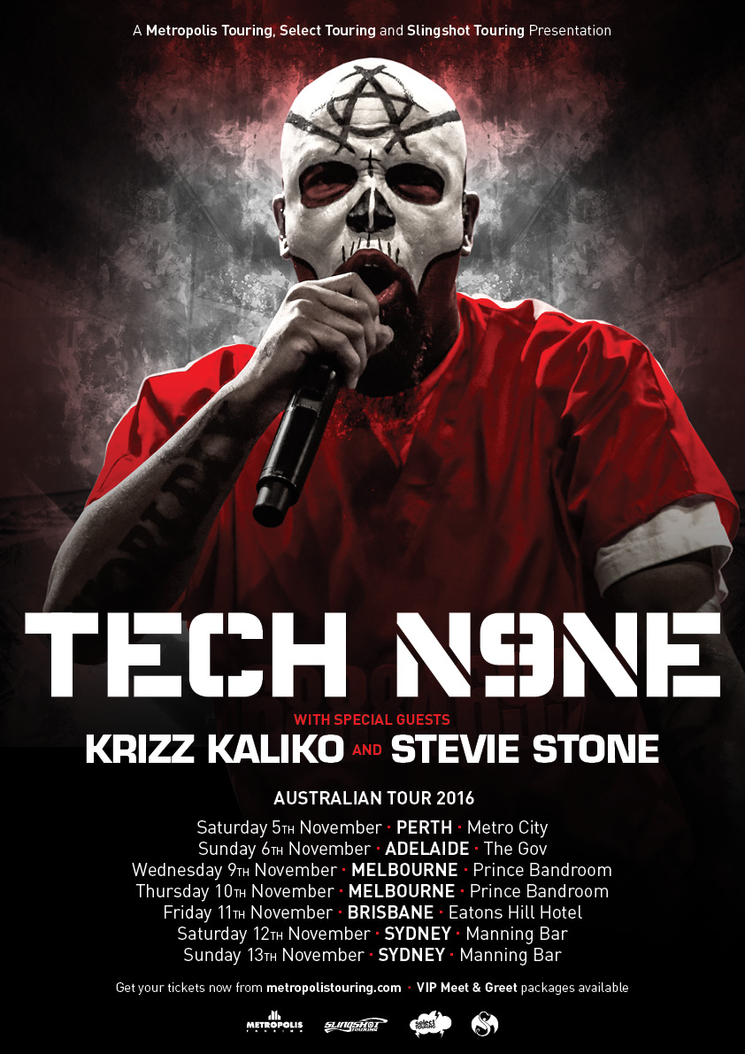 Tech N9ne tour poster