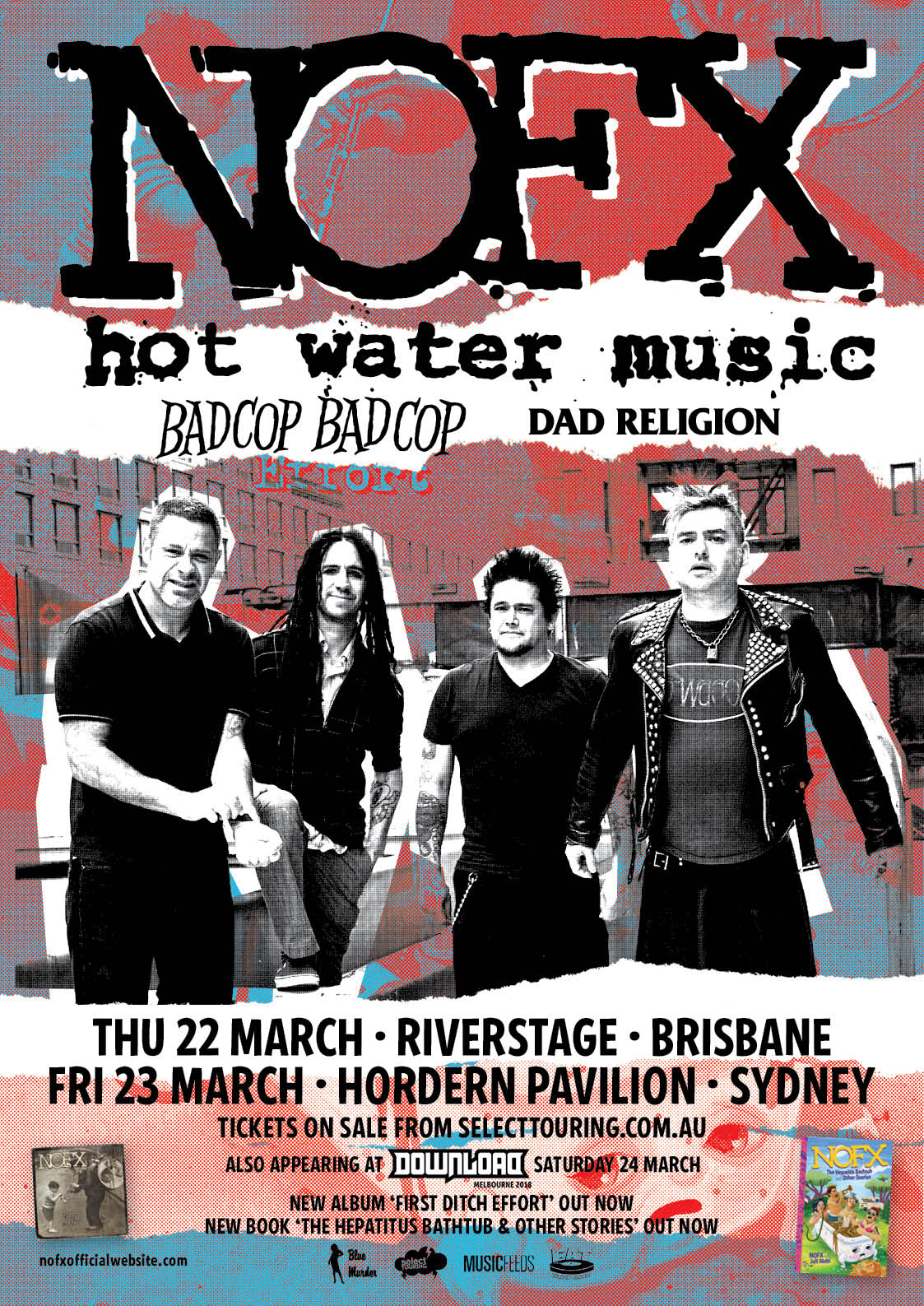 NOFX tour poster