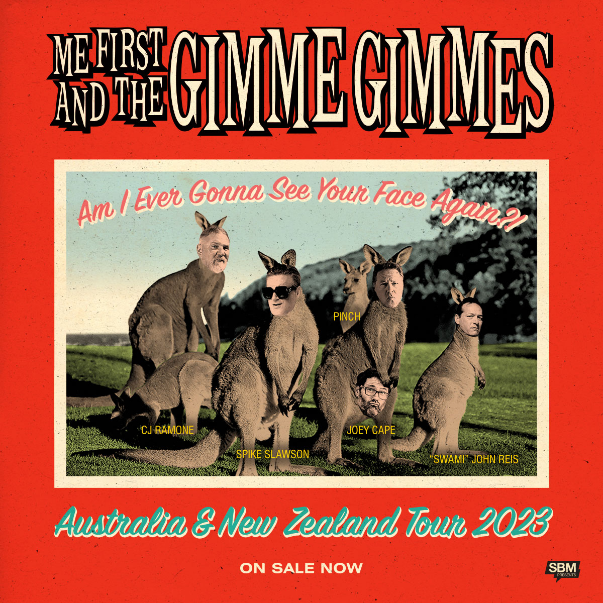 Me First and the Gimme Gimmes tour poster