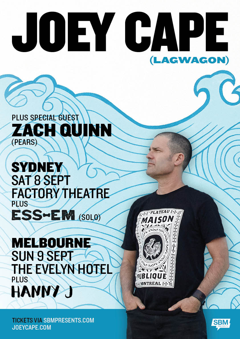 Joey Cape (Lagwagon) tour poster