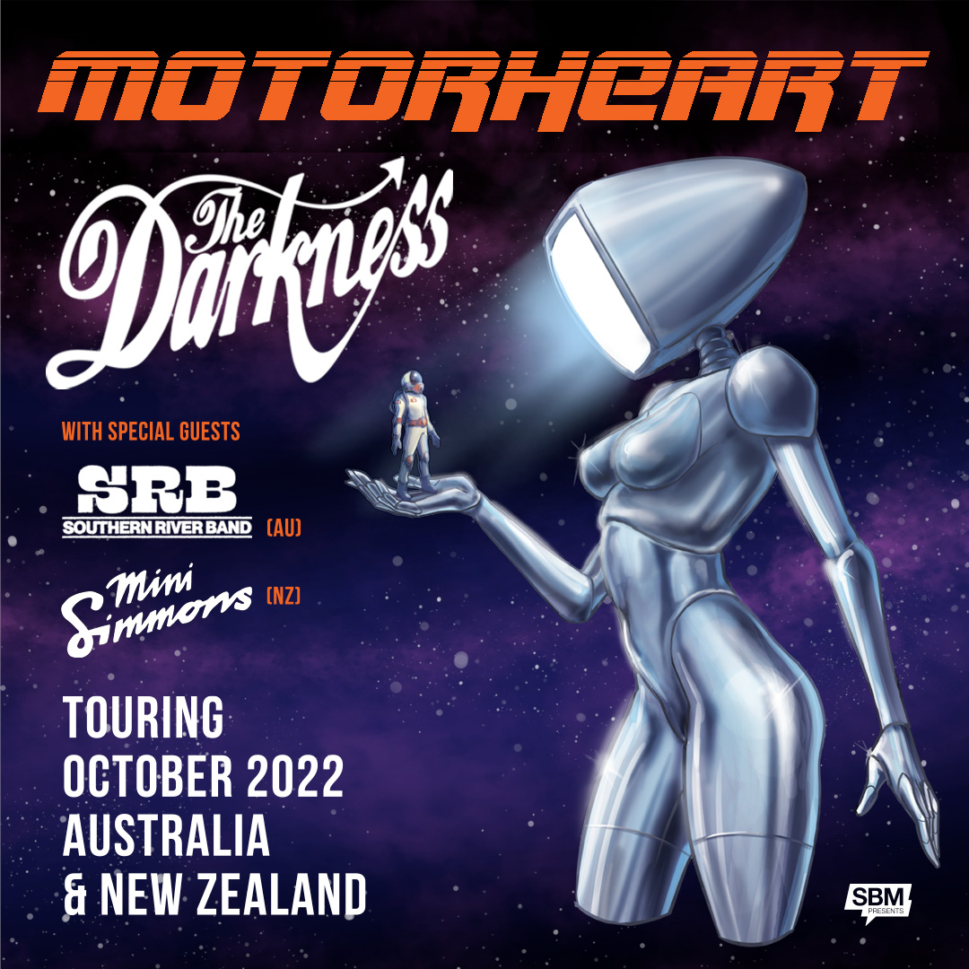 The Darkness tour poster