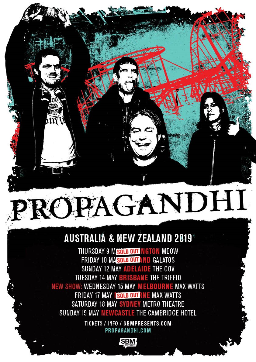 Propagandhi tour poster