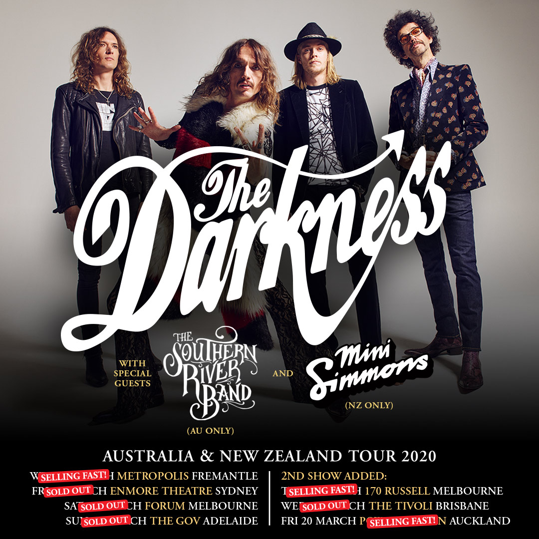 The Darkness tour poster