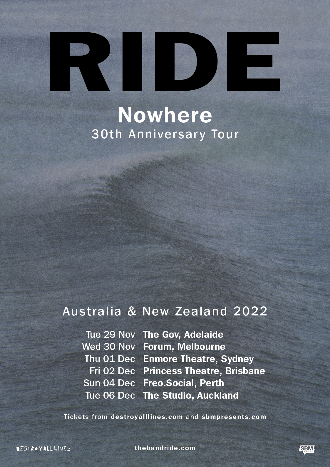 Ride tour poster