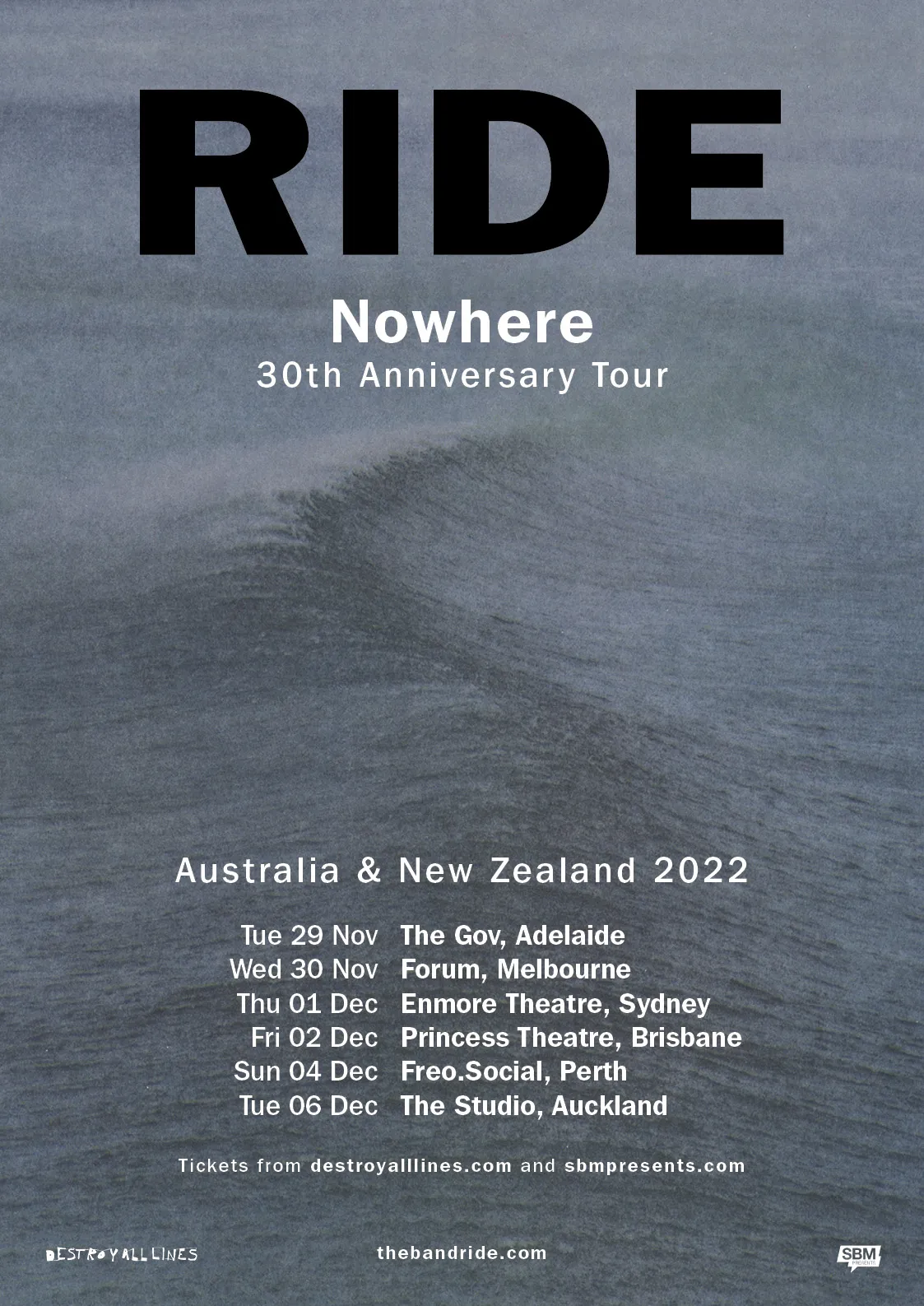 Ride tour poster
