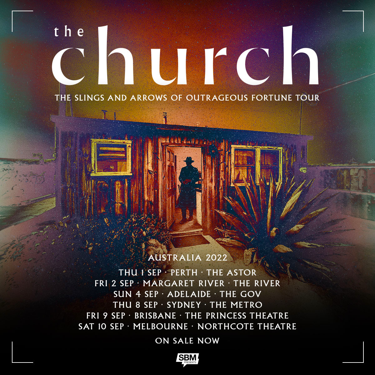 The Church tour poster