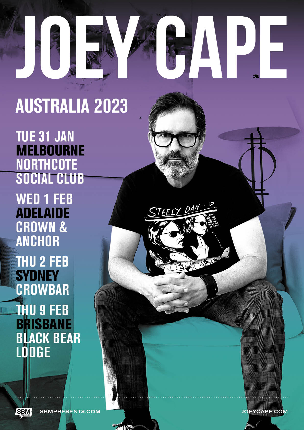 Joey Cape tour poster