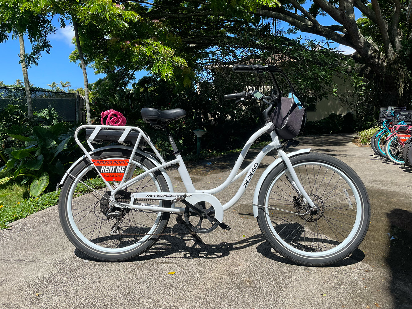 The Interceptor electric bike rental in Poipu, Kauai