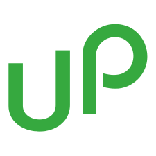 Up Learn logo with a white background.