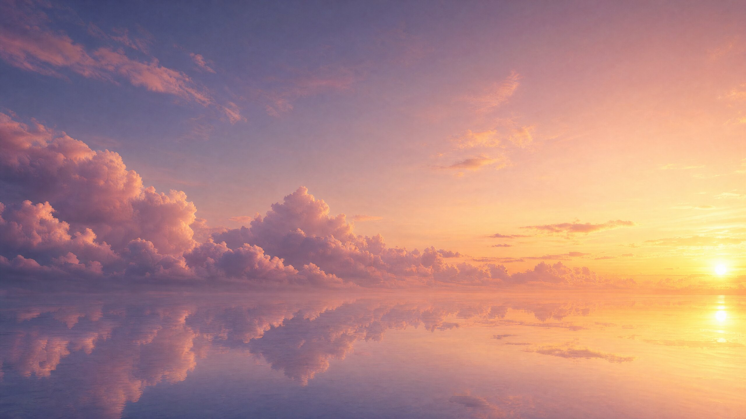 Skydive sunset gradient
