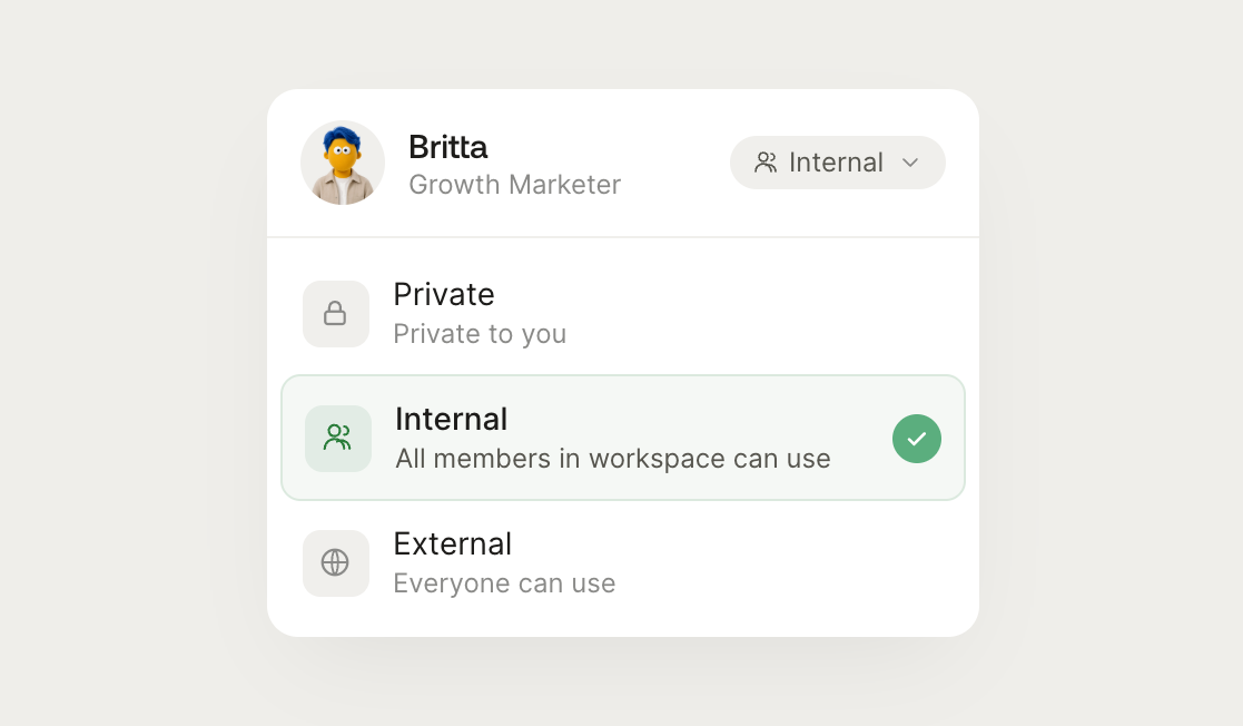 Roles and permissions