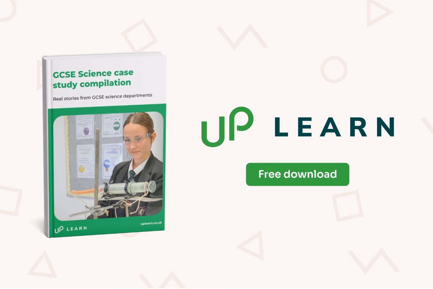 Thumbnail showing the cover of Up Learn's GCSE case study compilation