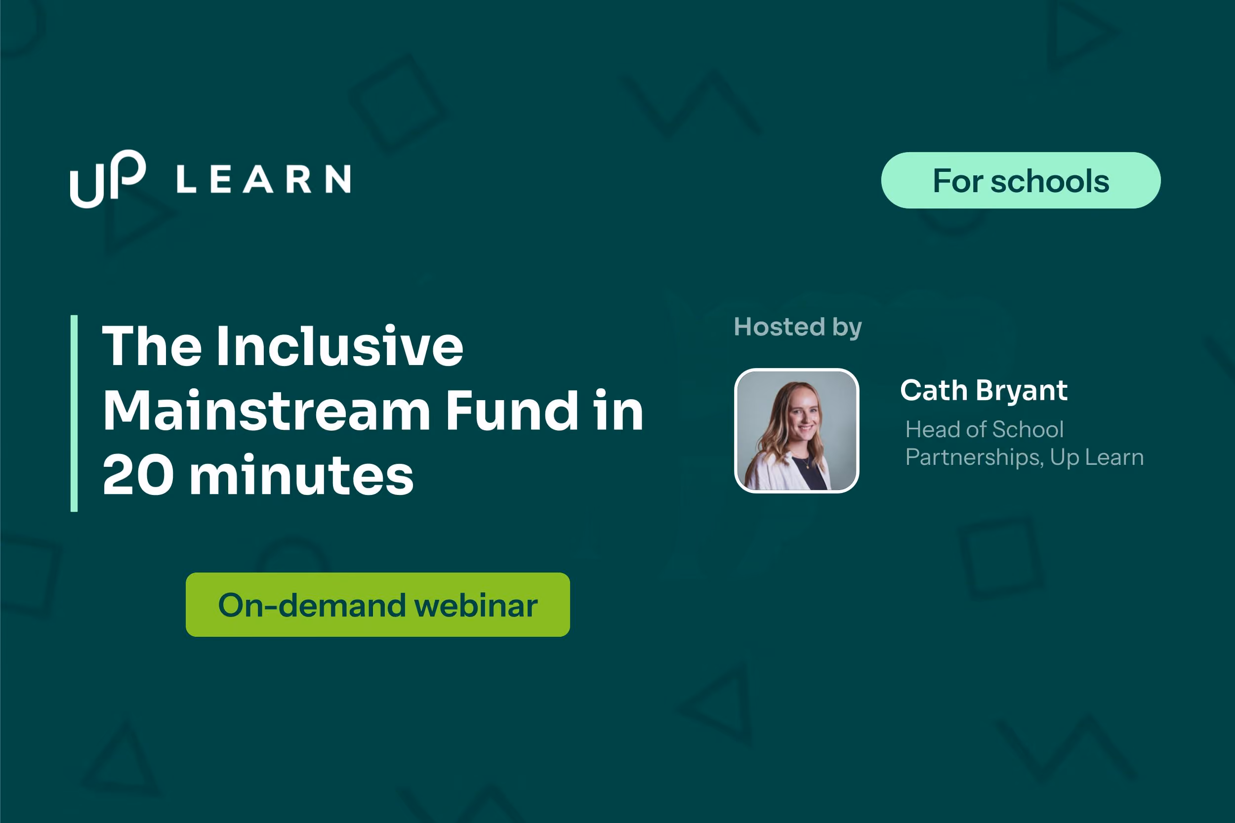 Webinar: The Inclusive Mainstream Fund in 20 minutes