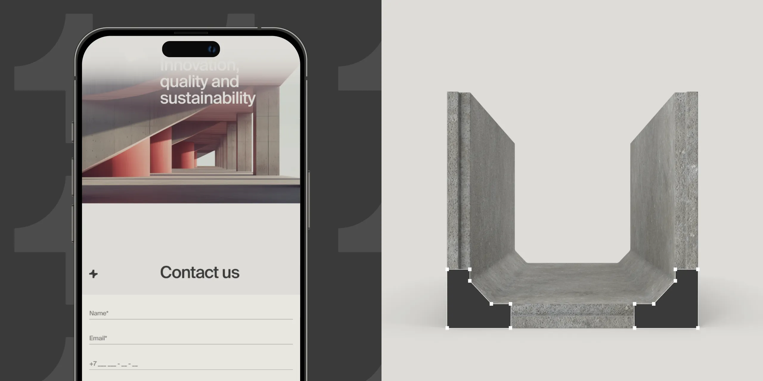 Mecon website design