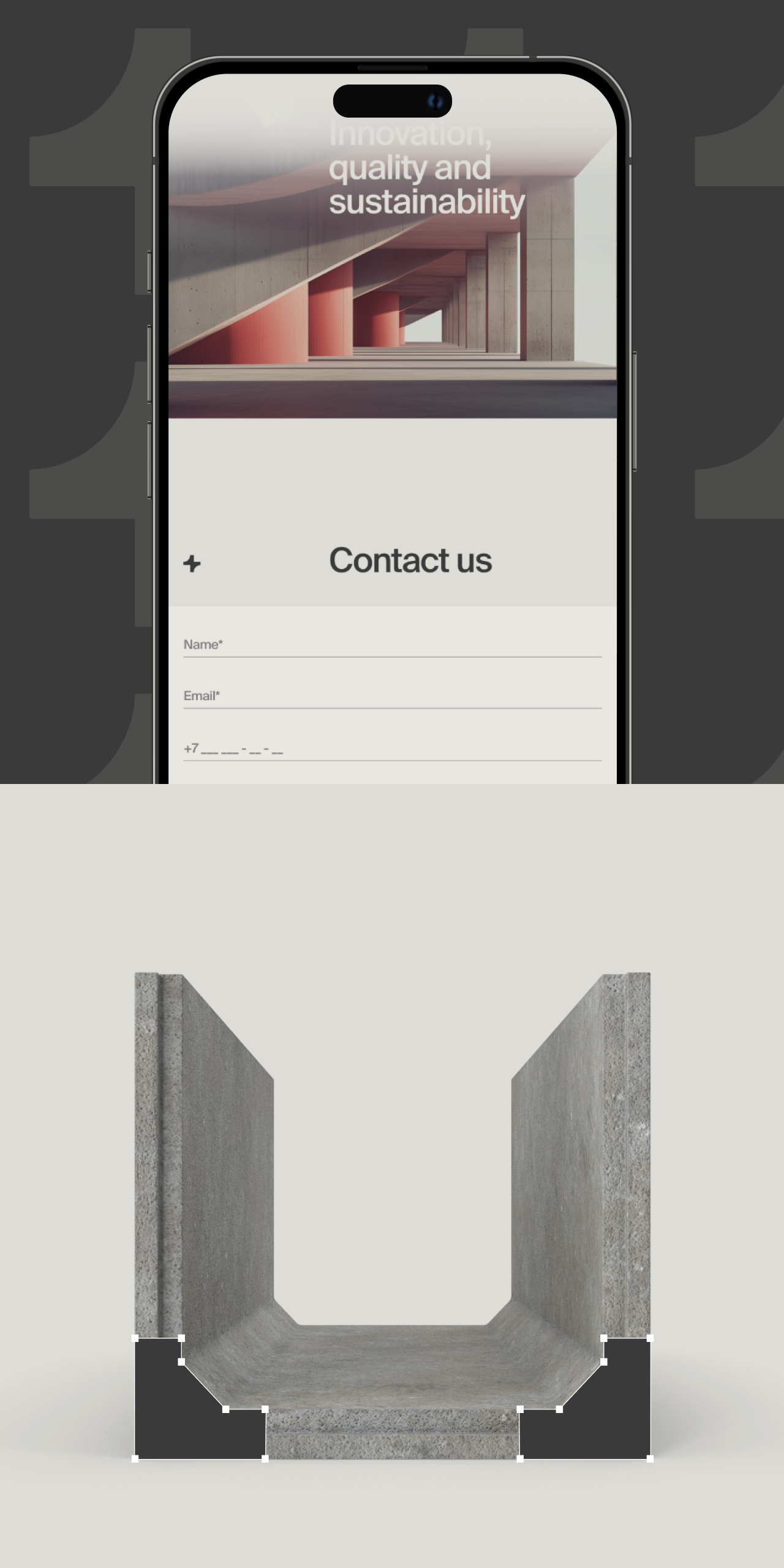 Mecon website design