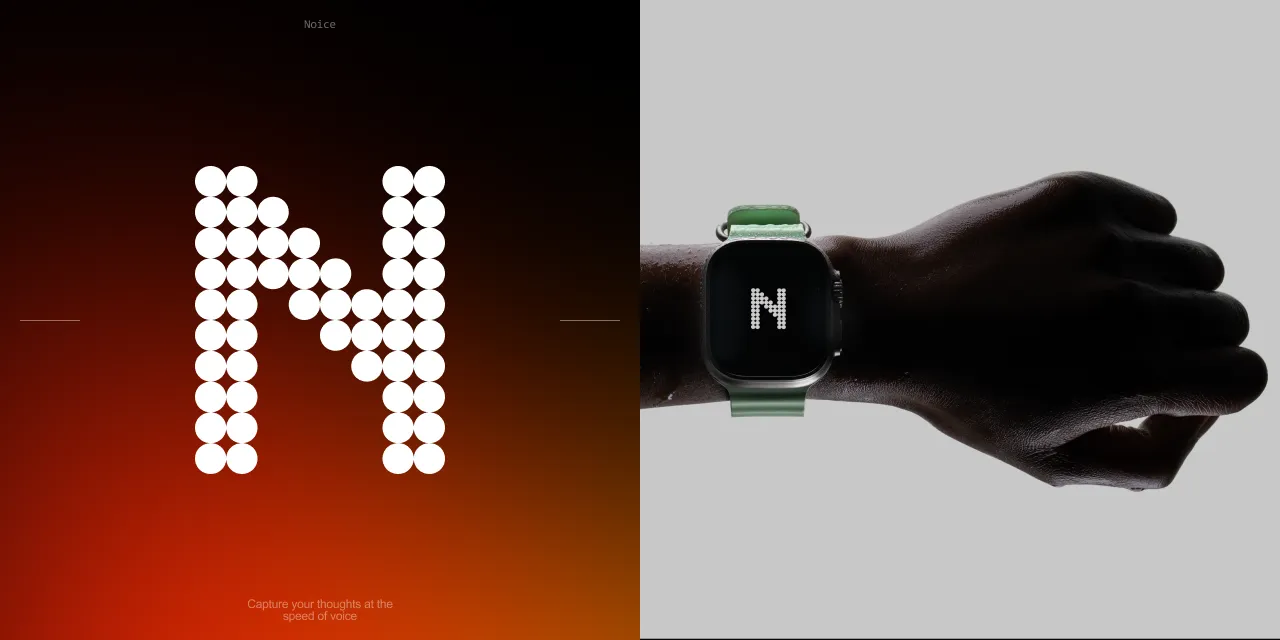 Noice website design