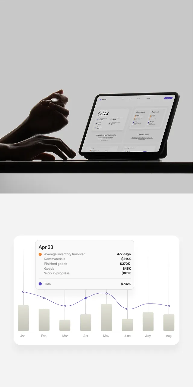 Kense App website design