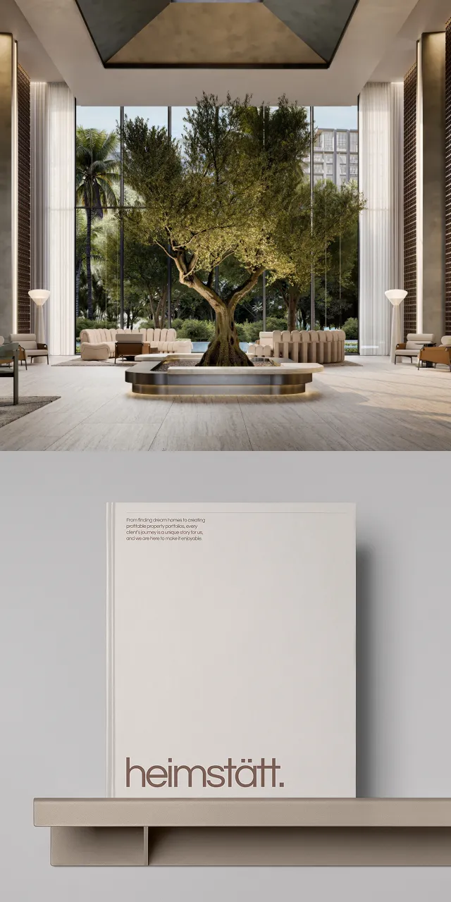 Heimstätt website design